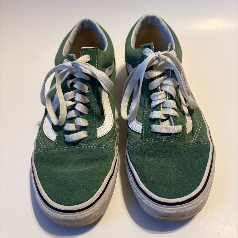 Vans Green Suede Sneaker